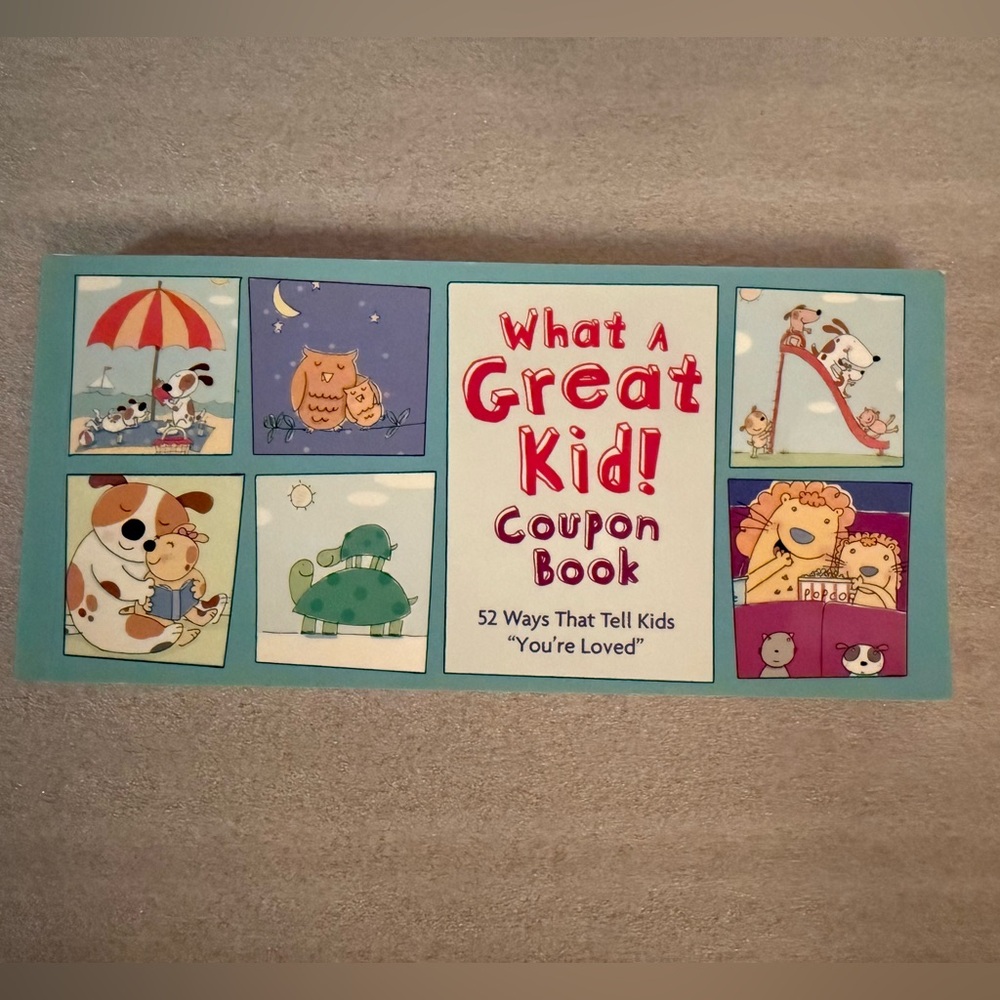 Unused Vintage Hallmark Kid Coupon Book